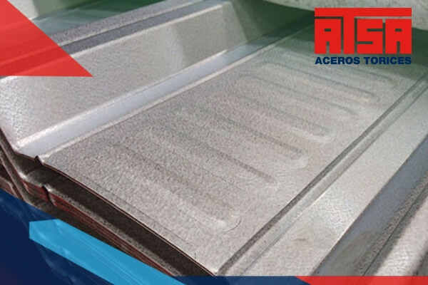El acero con acabado Zintro Alum es el más resistente y duradero, por eso se recomienda que tenga un uso especial. Envios a todo Mexico.